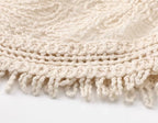 Beaded Embellishments Hand-Crocheted Top ()