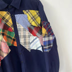 Tartan Reworked Patchwork Shirt