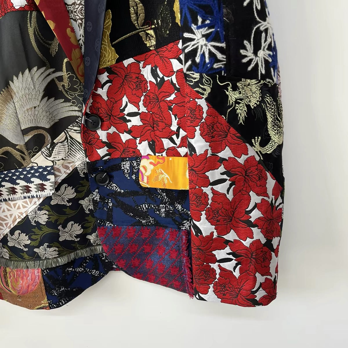 Akari Patchwork Blazer