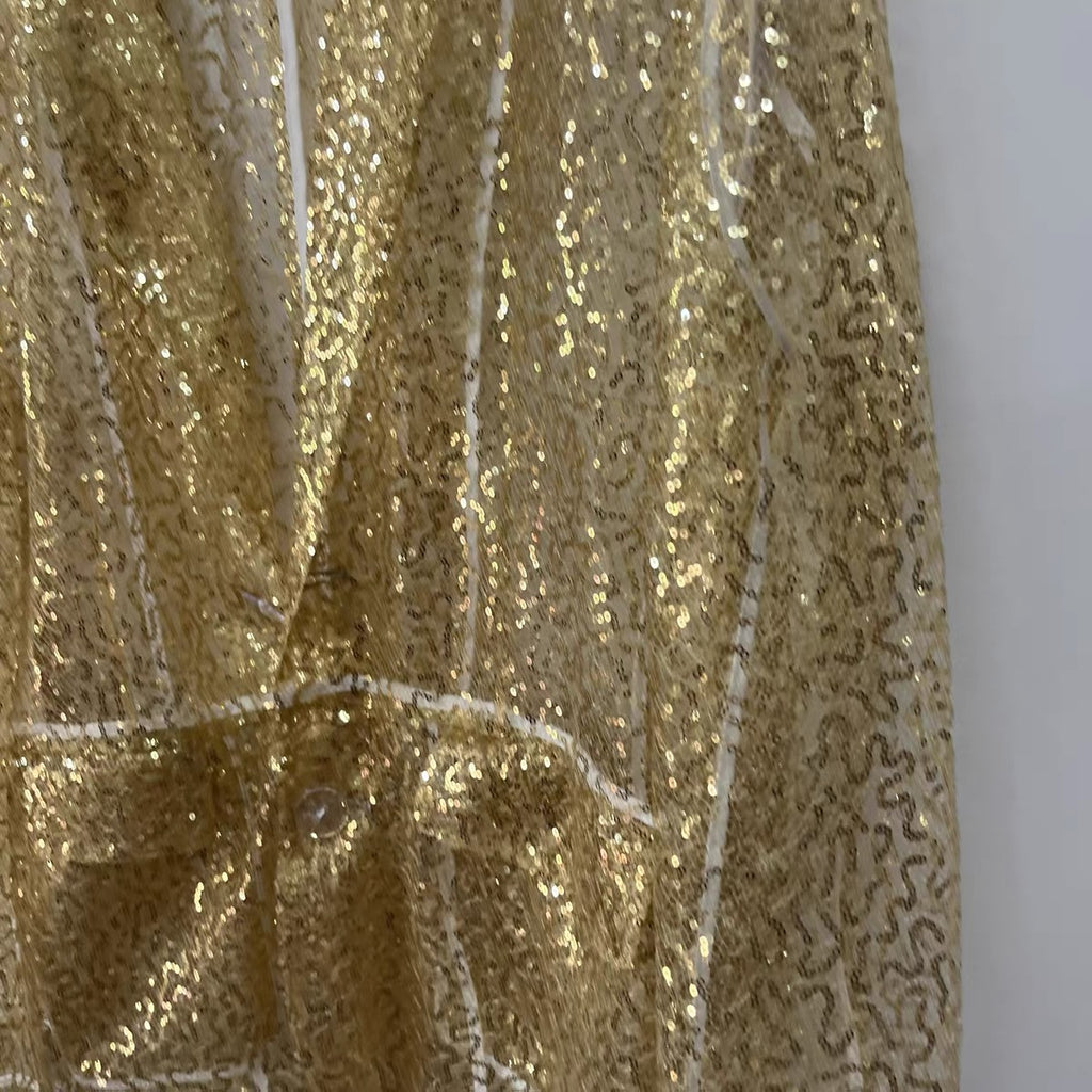 Gilded Veil Blazer