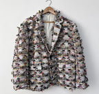 Confetti Upcycled Blazer - One of a Kind