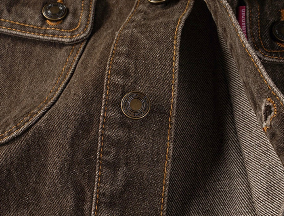 Sawyer Heavyweight Washed Denim Jacket