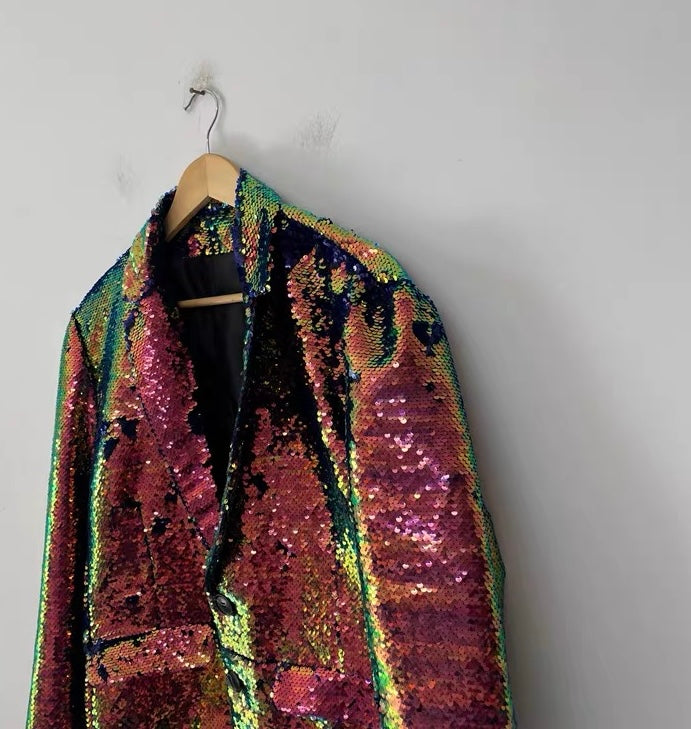 Prism Sequin Blazer