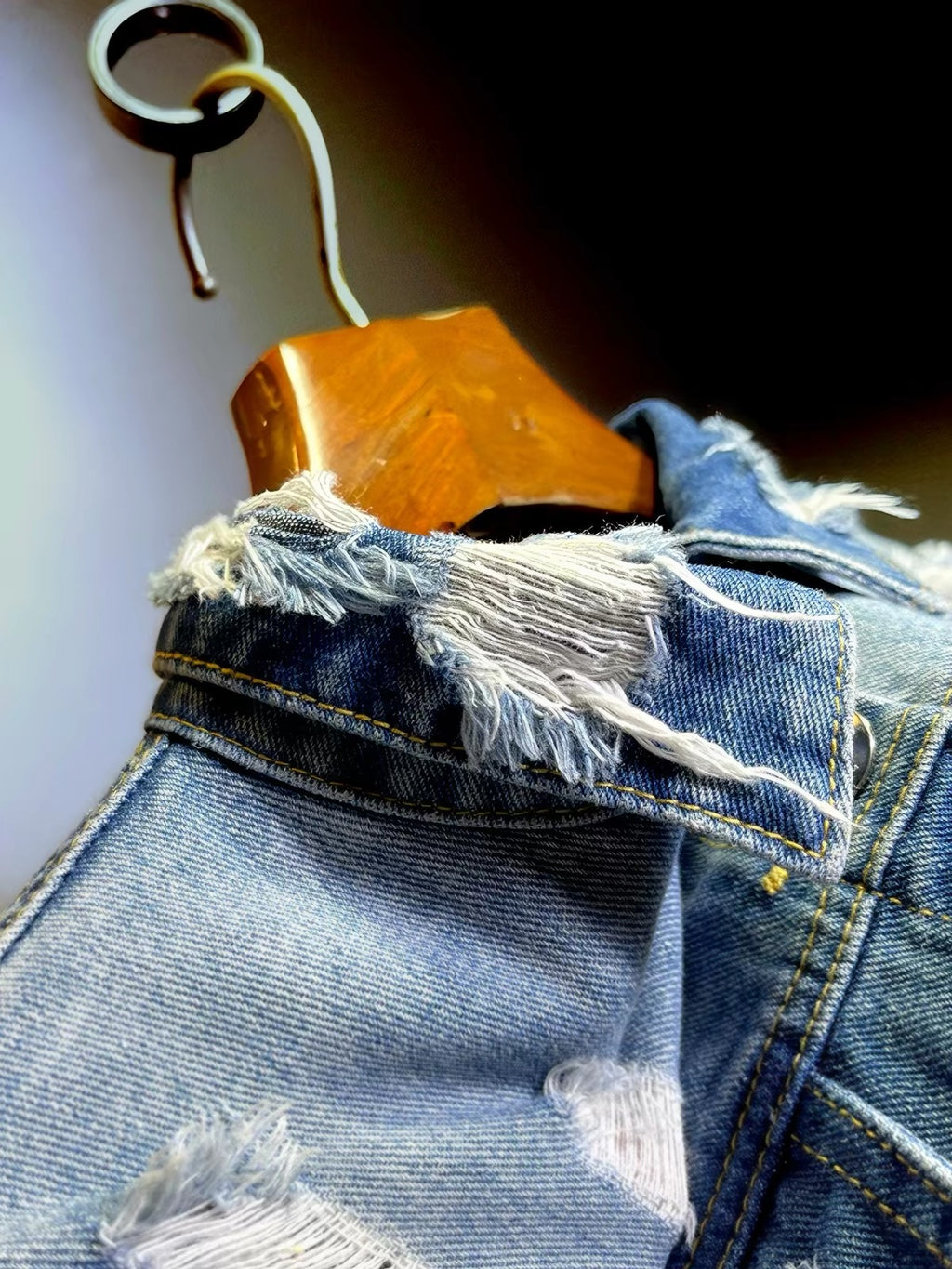 Wild Fringe Denim Jacket