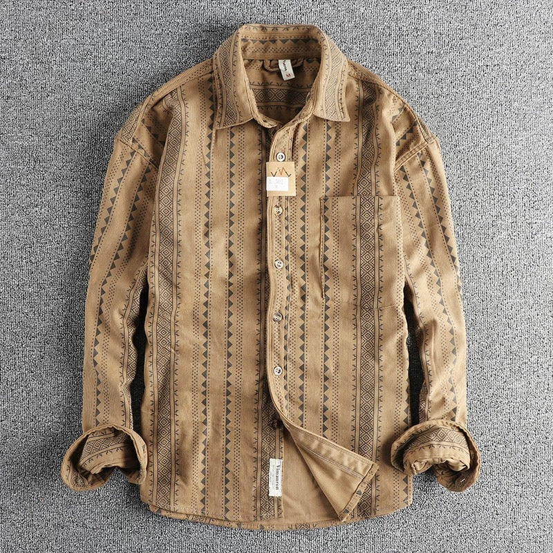 Sierra Trail Woven Cotton Shirt