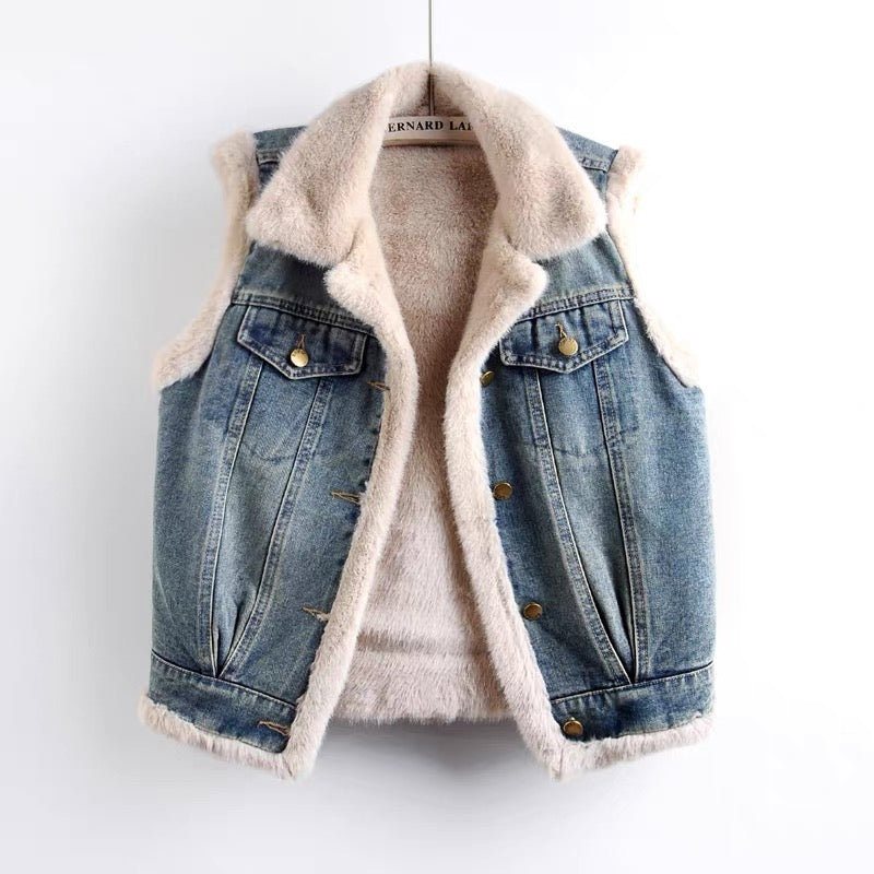 Cloudfade Denim Vest