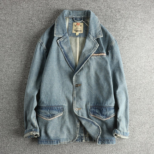 Canyon 100% Cotton Relaxed Blazer Jacket