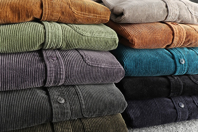Rowan 100% Cotton Corduroy Shirt