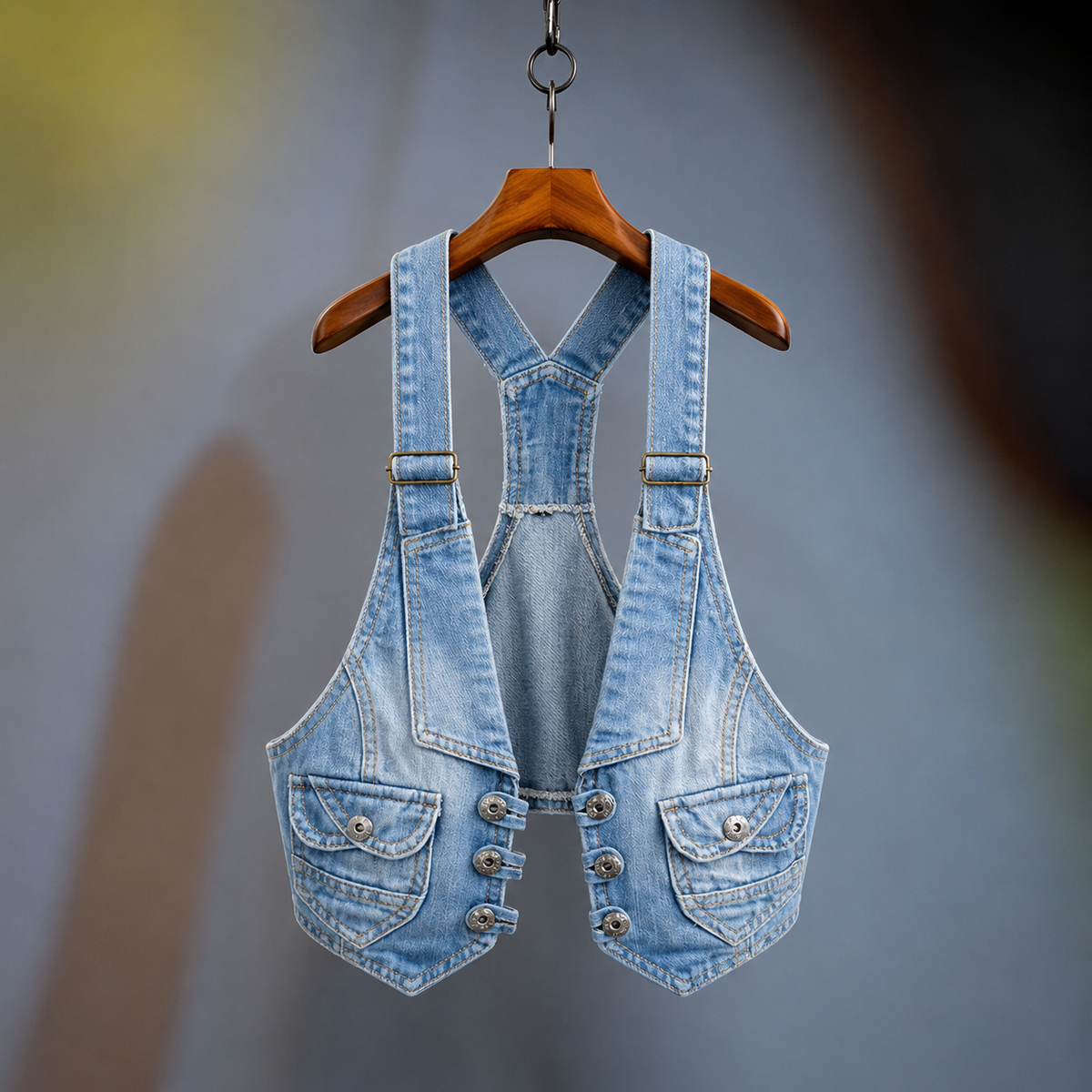 Rover Reworked Denim Vest