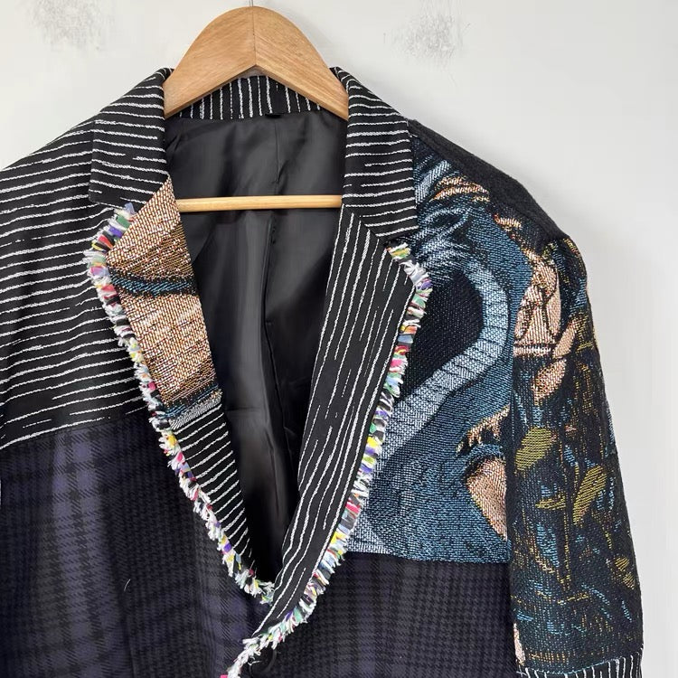 Orion Patchwork Blazer - One of a kind