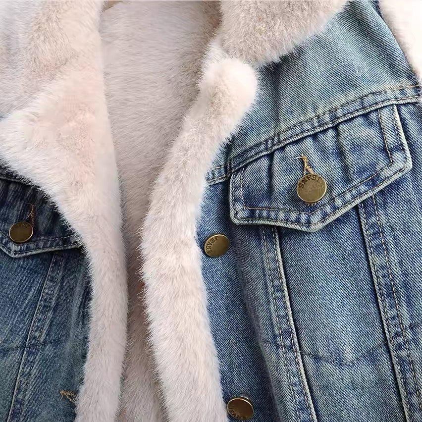 Cloudfade Denim Vest
