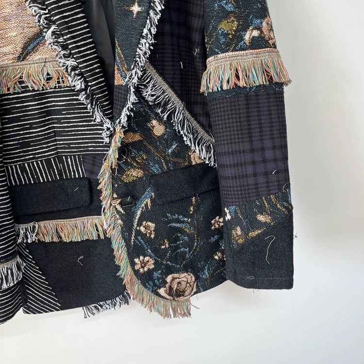 Nightfall Patchwork Jacket - One of a kind