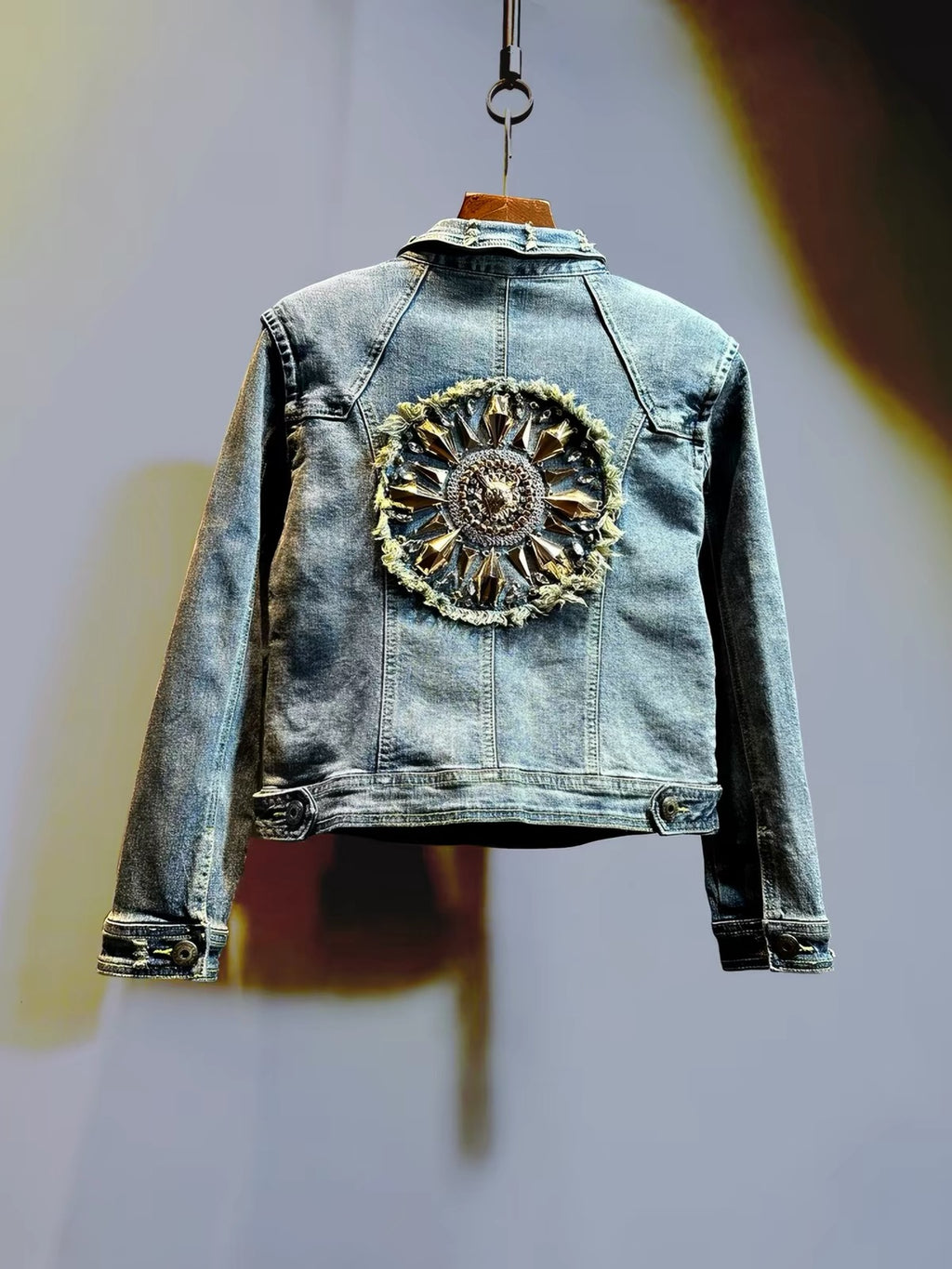 Solara Embellished Denim Jacket