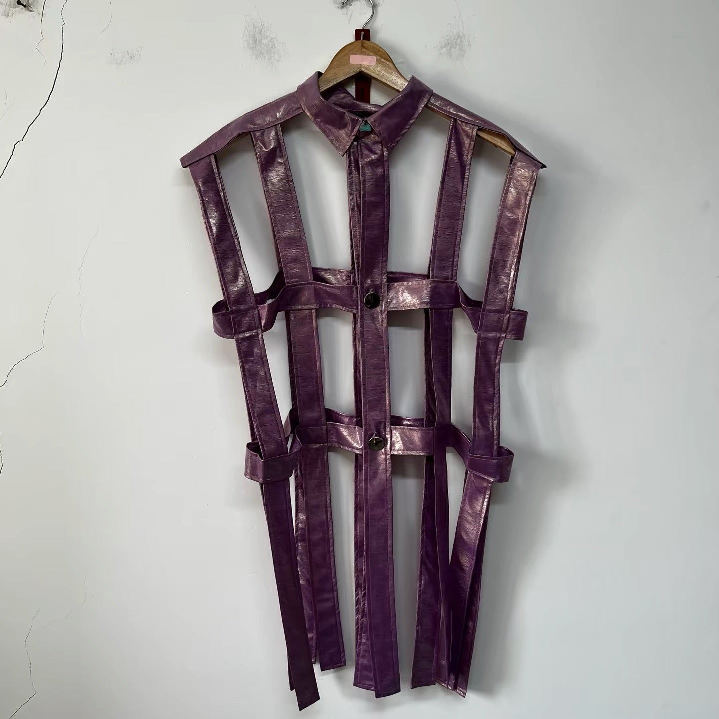 Framework Cage Vest - Silver