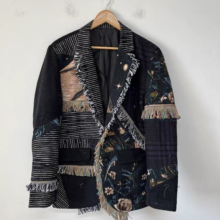 Nightfall Patchwork Jacket - One of a kind