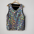 Prism Mosaic Reflective Tank Top