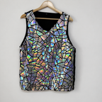Prism Mosaic Reflective Tank Top