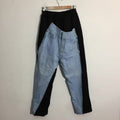 Reworked Denim Patchwork Pants