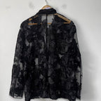 Midnight Bloom Blazer