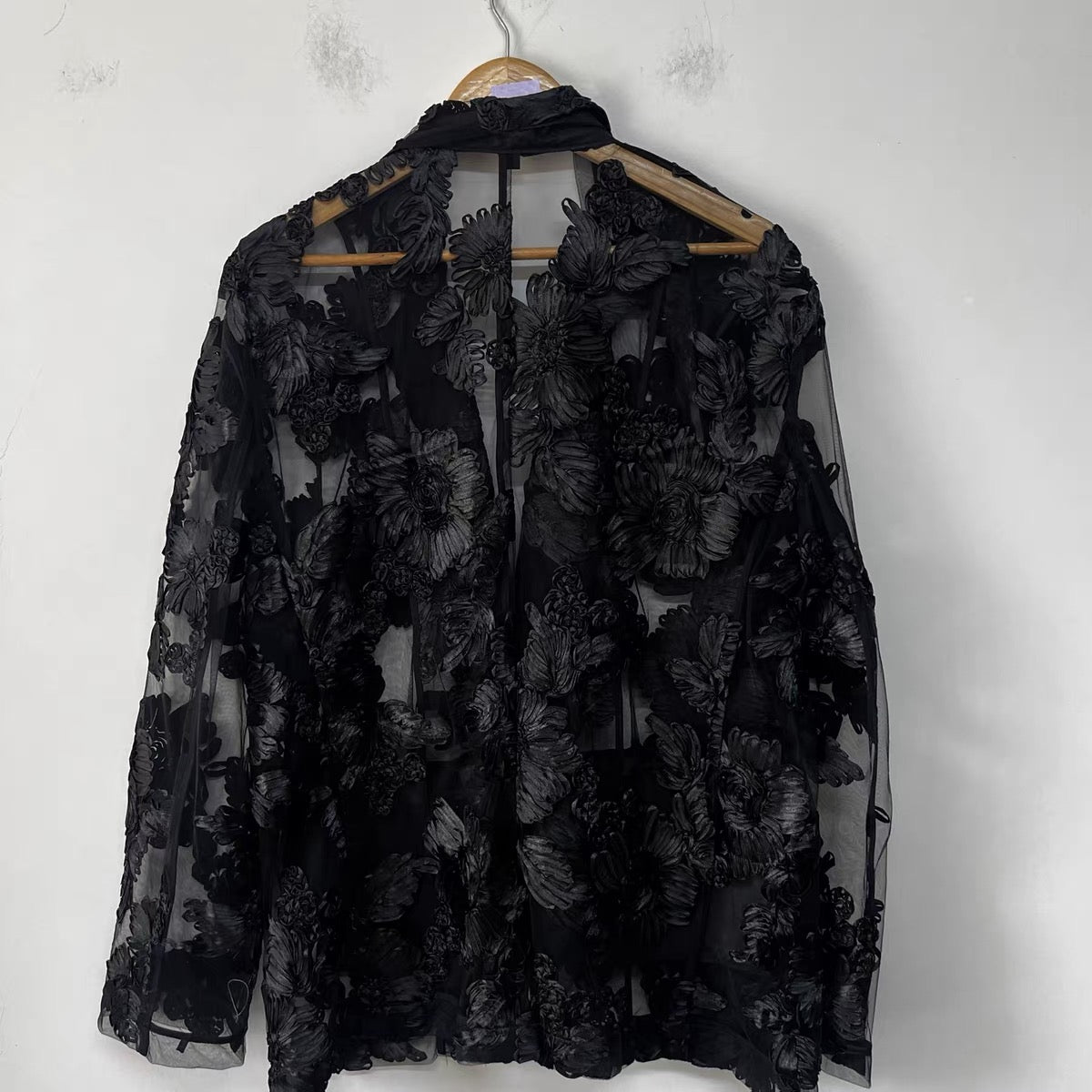Midnight Bloom Blazer