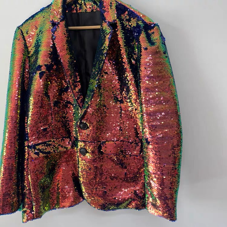 Prism Sequin Blazer
