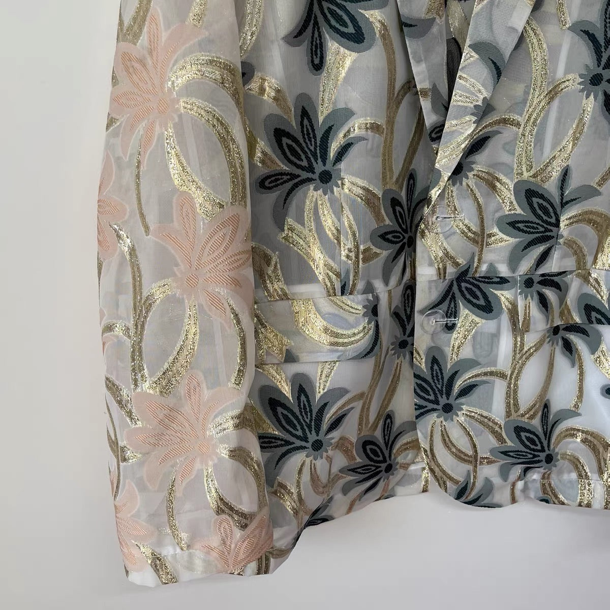 Celeste Organza blazer