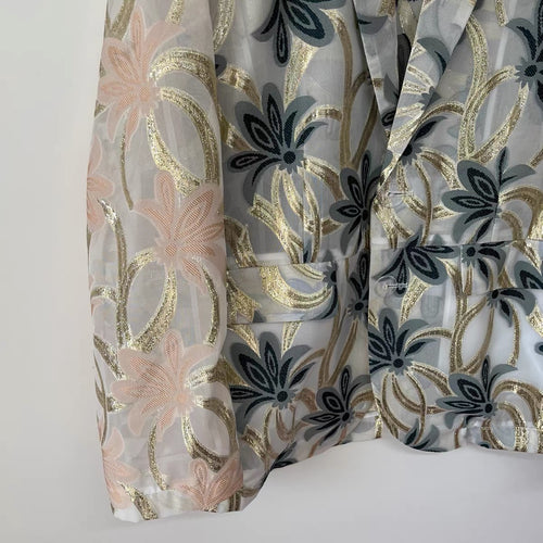 Celeste Organza blazer - One of a Kind
