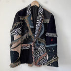 Galaxy Patchwork Blazer - One of a kind