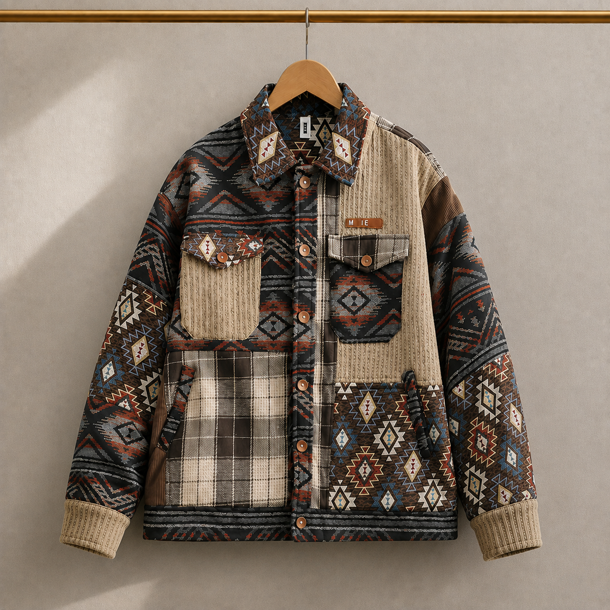 Navajo Patchwork Jacket