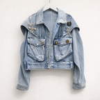 Cropped Denim Jacket