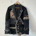 Nightfall Patchwork Blazer- One of a Kind