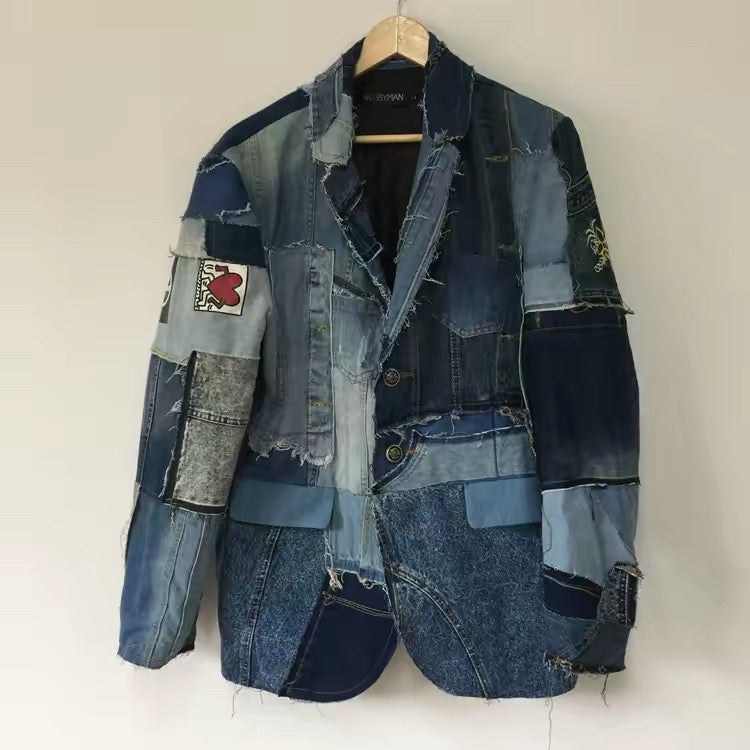 Atlas Reworked Denim Blazer