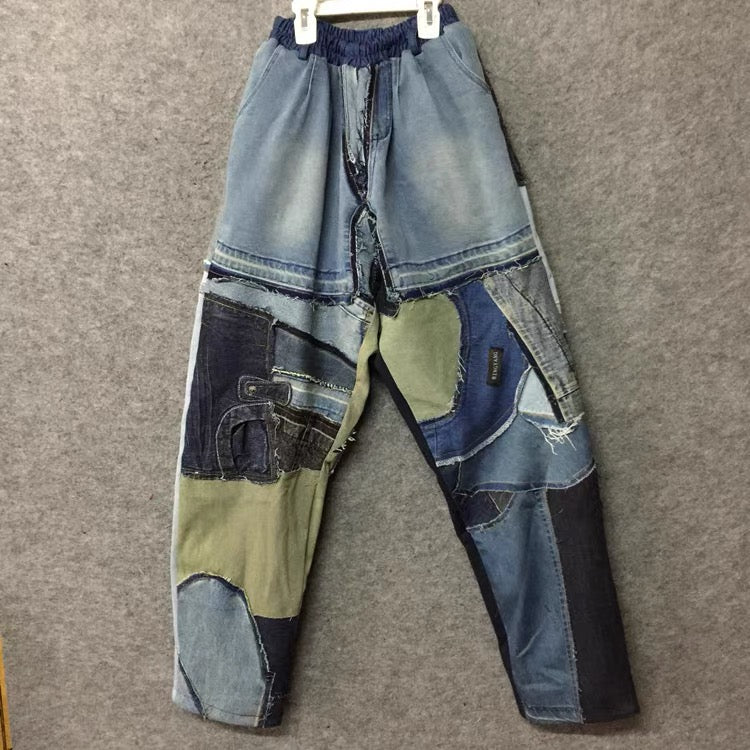 Atlas Patchwork Denim Pants