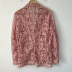 Rosette Lace Blazer