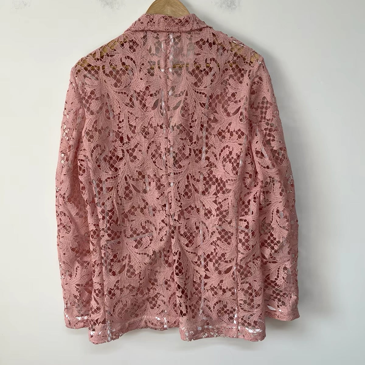 Rosette Lace Blazer