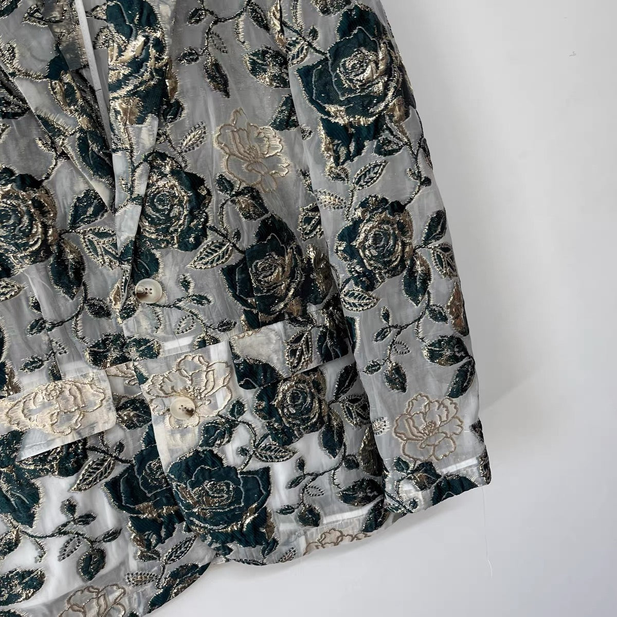 Rosalie Organza Blazer- One of a kind
