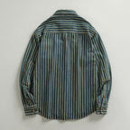 Stripe Cotton Work Shirt