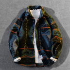 Ocean Jacquard Art Jacket A31