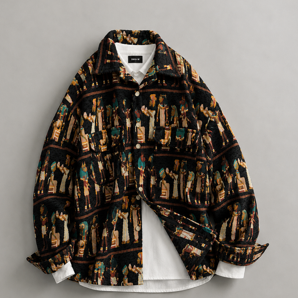 Egyptian Jacquard Art Jacket