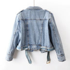 Cropped Biker Jacket