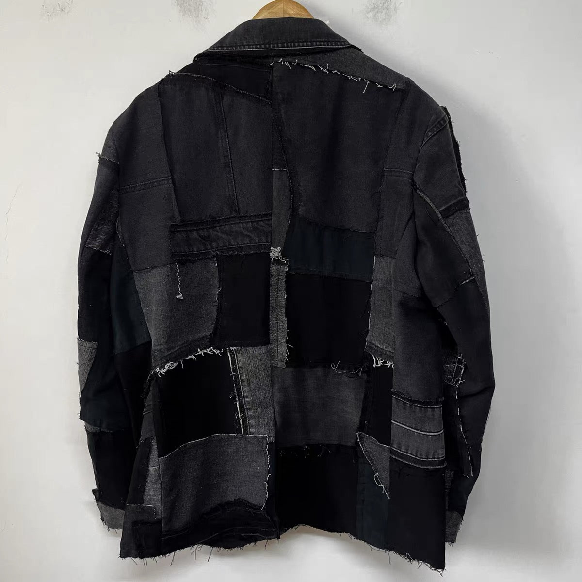Midnight Patchwork Blazer