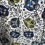 Riot Tiger Handmade Print Shirt