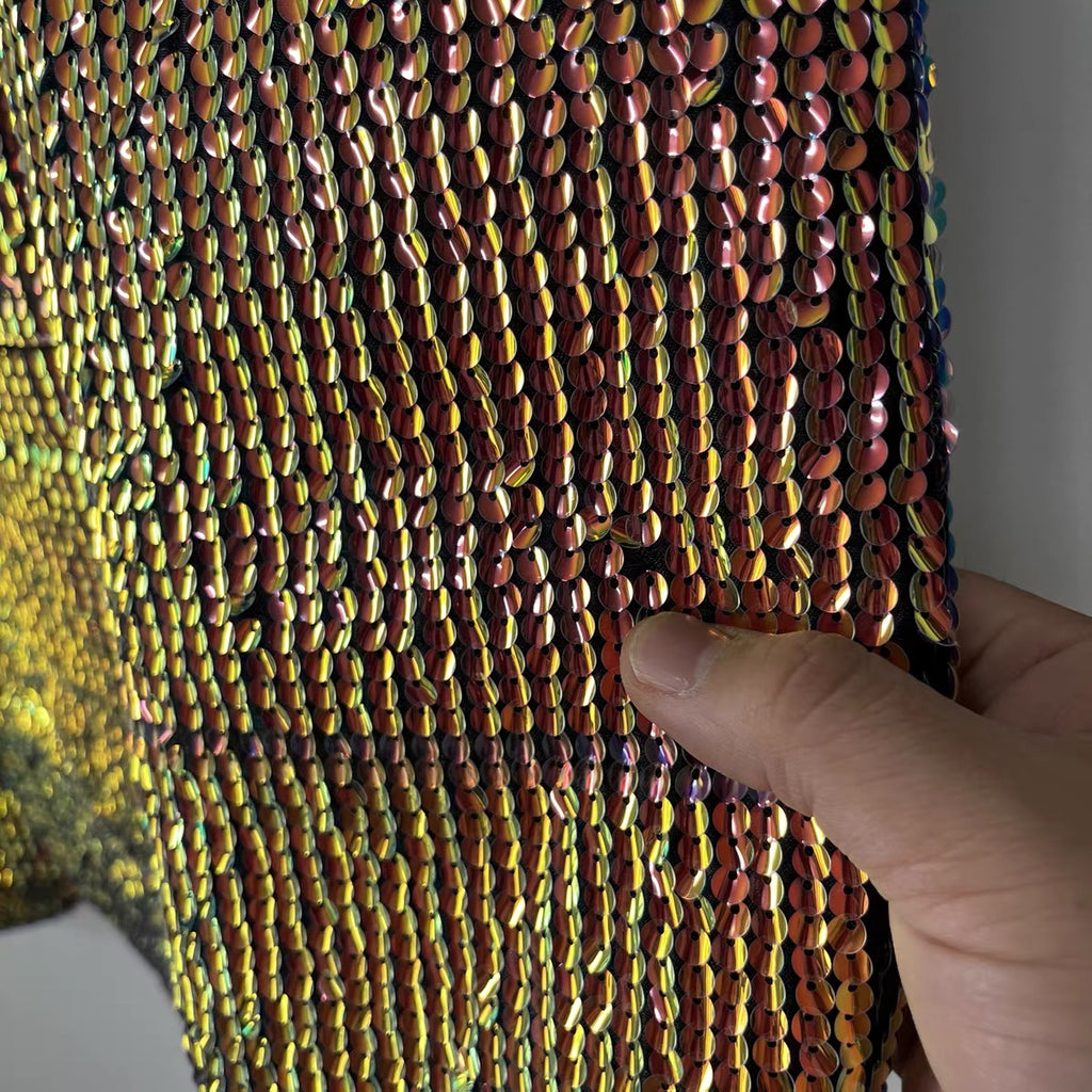 Antique Bronze Sequin Blazer