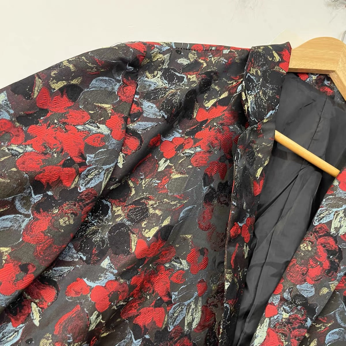 Rosalie Floral Jacquard Blazer - One of a Kind