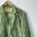 Sage Mosaic Blazer  - One-of-a-kind