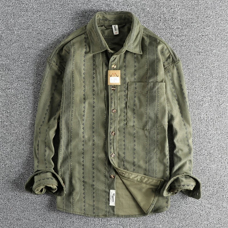 Sierra Trail Woven Cotton Shirt