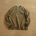 Marlow Heavyweight Washed Henley Shirt