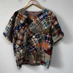 Heritage Plaid Patchwork Tee