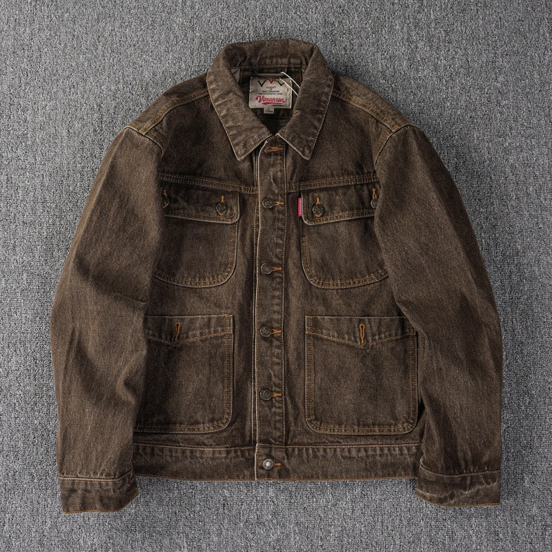 Sawyer Heavyweight Washed Denim Jacket