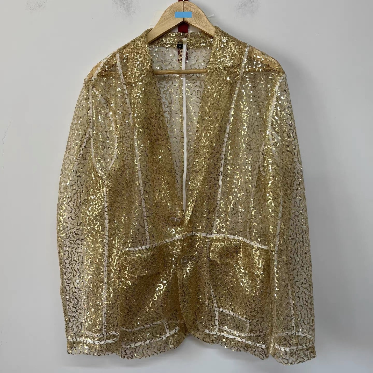 Gilded Veil Blazer